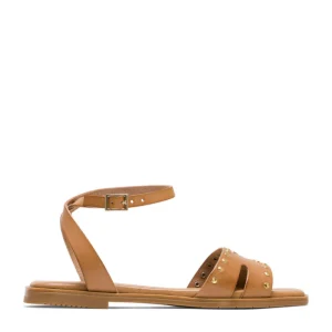 SANDALIA PULSERA TACHAS TAUPE 3116