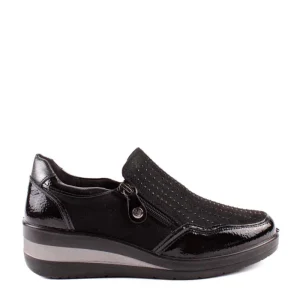 CASUAL CONFORT CREMALLERA NEGRO AMD29385
