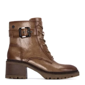 BOTIN CORDONES CHAROL BEIGE 144275