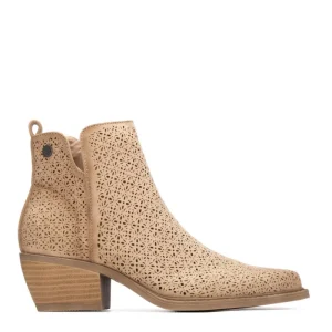BOTIN CAMPERO CALADO BEIGE